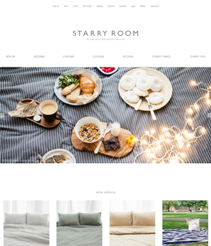 STARRY ROOM (seattle 적용 / CAFE24 )